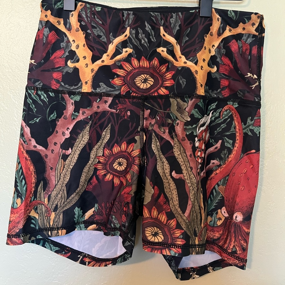 Yoga Democracy 3” yoga shorts